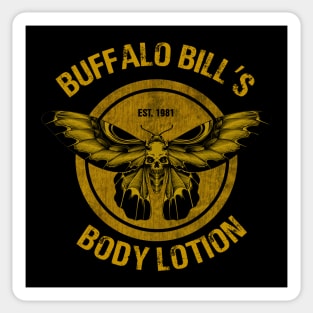 Buffalo Bill Body Lotion Sticker